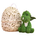 New Cartoon Dinosaur Doll Eight Inch Claw Machine Doll Green Dinosaur Egg Little Wyvern Children's Gift. 
