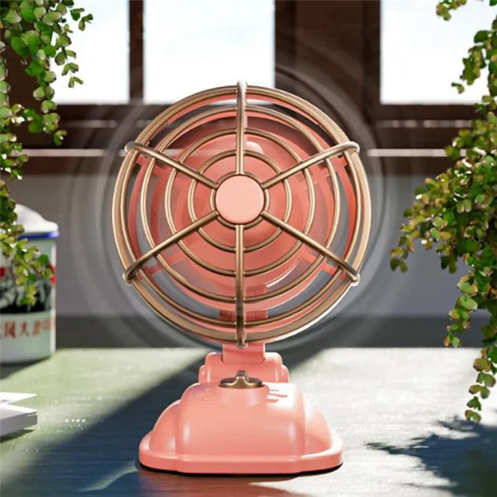 Retro%20Mini%20Desktop%20Fan%20400mAh%20USB%20Rechargeable%20Outdoor%20Desk%20Fan,White%20-%20Image%208