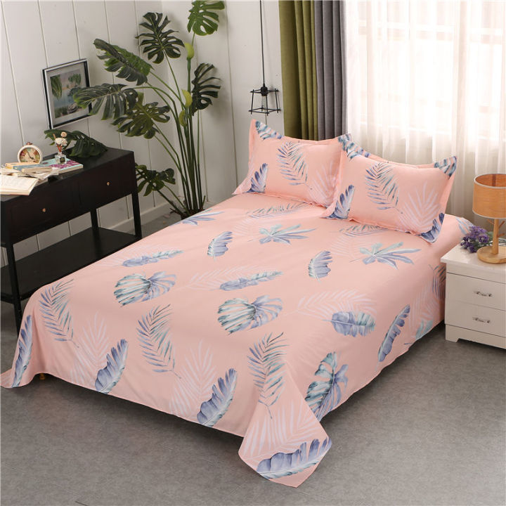 Washed%20Cotton%20Bed%20Sheet%20Single%20Piece%20Double%20Linen%20Skin-Friendly%20Brushed%20Twill%20Thickened%20Single%20Student%20Dormitory%20Multi-Specification%20Quilt%20Sheet%20-%20Image%204