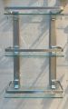 Modern Bathroom Glass Corner Shelf 2/3 Layer Wall Mounted Shelf Stainless Steel Toilet Tripod Corner Frame Bathroom Accessories.