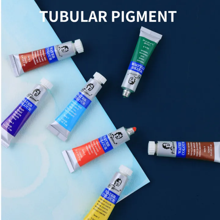 Giorgione%2012ml%20Watercolor%20Art%20Paints%20Set%2012%20Colors%20in%20Durable%20Water%20Colour%20Tubes%20for%20Artist%20Student%20Canvas%20Glass%20Painting%20-%20Image%204