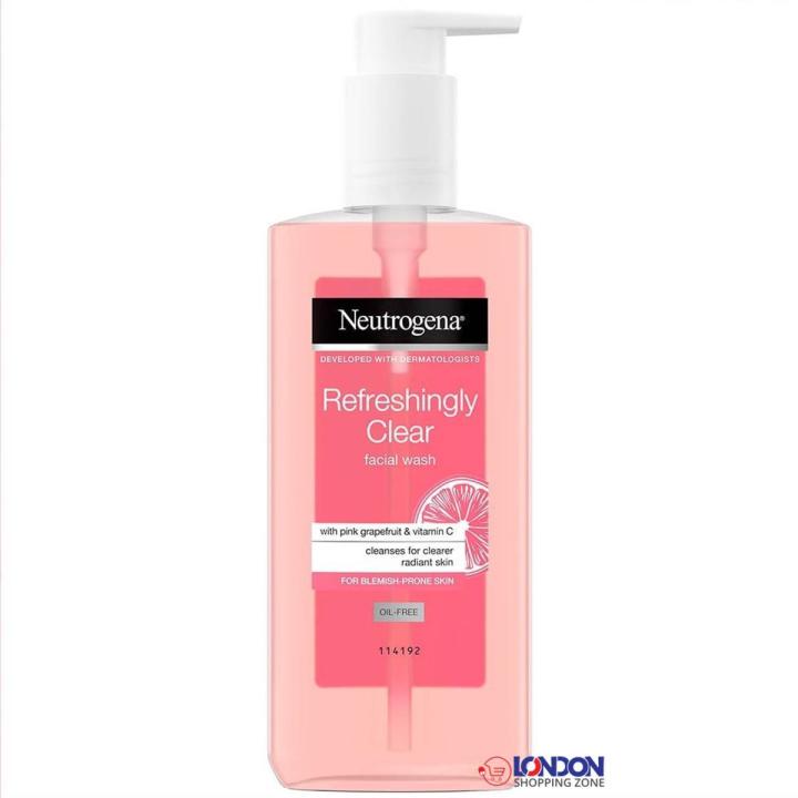 Neutrogena Refreshingly Clear Facial Wash 200Ml Uk - Face Wash