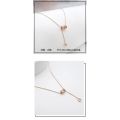 Titanium Steel Necklace Kalung Classy Gold Layer Pedant Ins Simple Minimalist Women Fashion Non faded 高级感小蛮腰钢钛项链防水不褪色. 