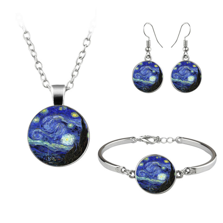 %E3%80%90Must-Have%20Gadgets%E3%80%91%20Van%20Gogh%20Painting%20Jewelry%20Sets%20The%20Starry%20Night%20Dome%20Earrings%20Necklace%20Bracelets%20For%20Women%20Vintage%20Jewellery%20-%20Image%205