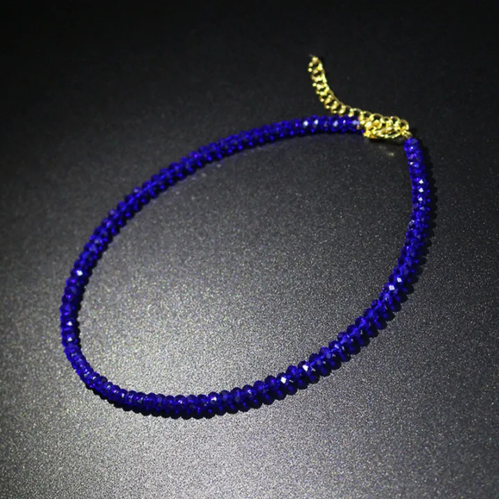 New%20Choker%20Collar%20Black%20Crystal%20Stone%20Extremely%20Fine%20Flash%20Clavicle%20Chain%20Women's%20Fashion%20Crystal%20Choker%20Necklace%20-%20Image%206