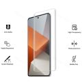 For Xiaomi Redmi Note 13 Pro+ Screen Protector On Redmi Note 13 Pro Plus (A+ GRADE) Premium One minute UV Tempered Glass Screen Protector Curved with Liquid Glue and UV Light -Transparent Clear. 