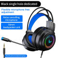 G58 Computer Headphone Wired Gaming Earphones Headset With Microphone Noise Reduction For PC Laptop Mobile Phone. 