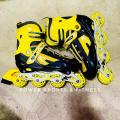 Roller Inline Skate - Yellow (39-42). 