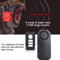 (New)KS-SF22R IP55 Waterproof Wireless 113dB Vibration Burglar Sensor Alarm with Remote Control for Vehicle / Bicycle / Electric Bicycle. 