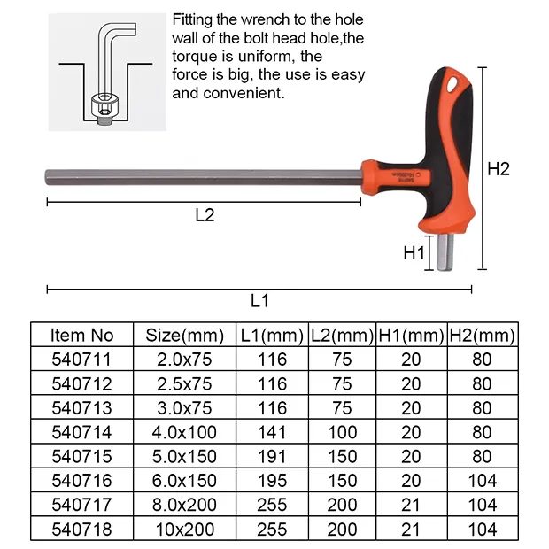 Harden%205.0mm%20T%20Handle%20Allen%20Hex%20Key%20(5.0x150mm)%20Chrome%20Vanadium%20Steel%20spanner%20set%20Inner%20Hexagon%20Wrench%20Hand%20Tool%20Spanner%20540715%20-%20Image%203