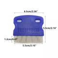 Lice and Nit Egg Free Treatment Professional Plastick Lice Removal Comb-1pcs. 
