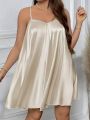 Women’s Cotton Silk Sleeveless Flared Dress | Lightweight Summer Wear. 