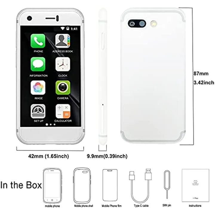 SOYES%207S%20Mini%20Android%20Smart%20Phone%202GB%20RAM%2016GB%20ROM%202.54%20Inch%20HD%20Screen%20Quad%20Core%205.0MP%20Camera%20Dual%20SIM%20Ultra%20Thin%20Mobile%20Phone%20-%20Image%206