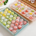 1PC Creative Round Ice Cube Tray With Lid 18/33 Grid Ice Molds Home Kitchen Cooler Tools.
