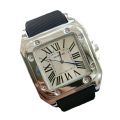 New Silicone Watch Tank Square Large Watch Men's Quartz Watch Fashion Casual Watch Classic Watch. 