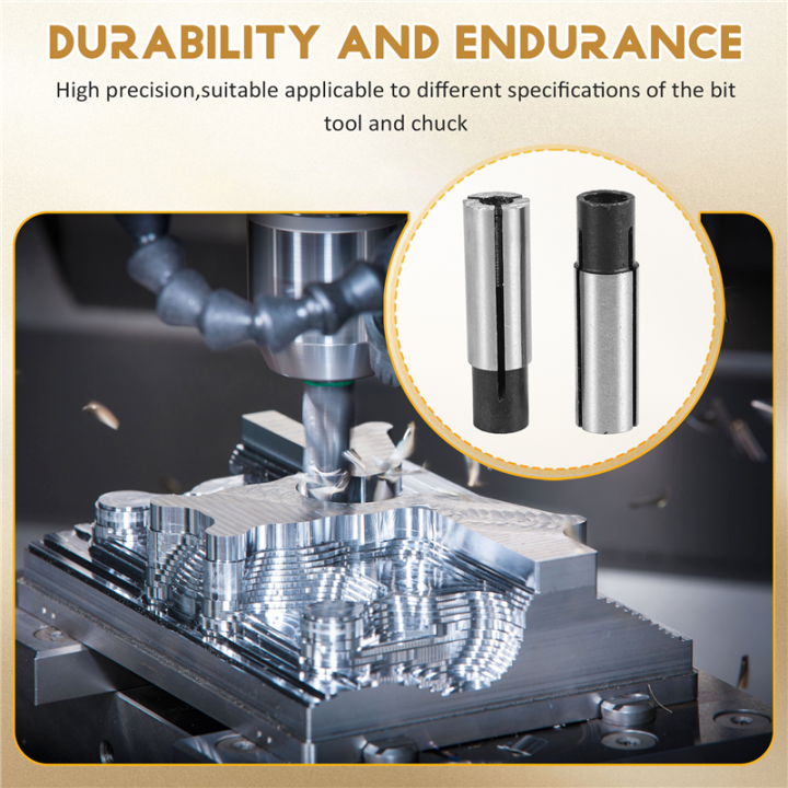 6Pcs%201/4%20Inch%20to%201/8%20Inch%20Cnc%20Engraving%20Bit%20Router%20Adapter%20Convert%20for%20Engraving%20Machine%20Tool%20-%20Image%204