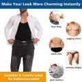 Mens Sleeveless Full Body Shaper Underwear Slimming Compression Seamless Bodysuit Shapewear Tummy Control Fajas Para Hombres. 