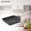 Egg Roll Pan with Handle Nonstick Japanese Tamagoyaki Pan with Wooden Handle Perfect for Omelette Egg Roll Making High-quality Cookware for Southeast Asian Kitchen.