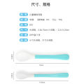 Children's cartoon tableware, baby eating spoons, household infant PP complementary food, cute little soup spoons, maternal and infant products. 