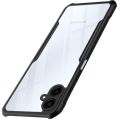 For  Samsung Galaxy A06 Edge-Reinforced Shockproof Cushion Back Clear Hybrid Transparent Hard Cover Casing-E_Store. 