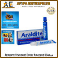 Araldite Standard Epoxy Adhesive 36gm Standard Araldite Epoxy Glue Use For Plastic, Rubber, Ceramic, Wood, Glass, Metal, Concrete. 