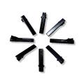 12pis Small Hair Clip For Women /Row Materials Black/Silver Color. 
