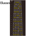 Baoer Guitar Fretboard Stickers Fret Map Sticker Guitar Learning Tools Finger Guide String Musical Instrument Learning Accessories. 