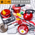 Kids live in a simulated kitchen, cut cut, fun toys girls cook, boys and girls baby cut fruits to cook set. 