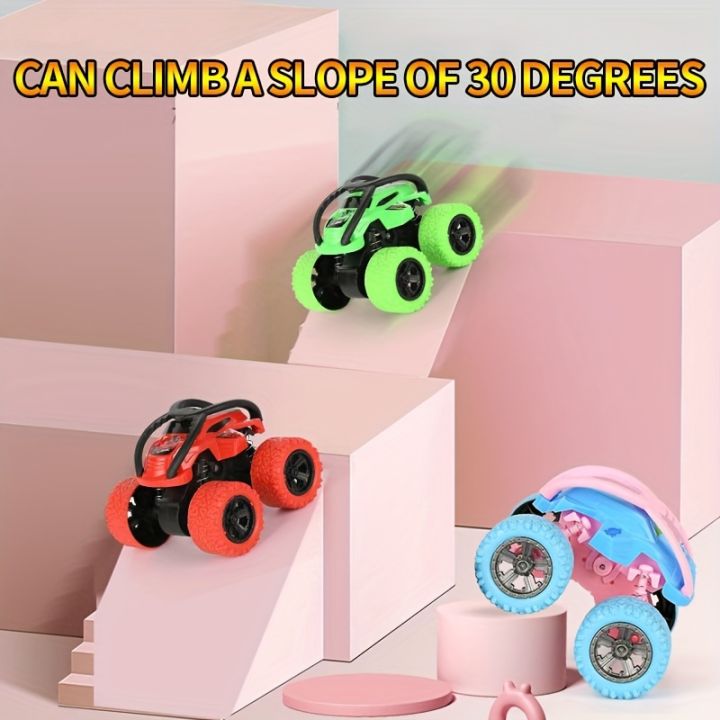 Children's inertia stunt rolling car, off-road vehicle, toy car simulation model, four-wheel drive car - gift toys for boys and girls such as Thanksgiving, Christmas, Halloween, etc