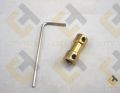 Copper Coupler 5mm To 5mm Universal Motor Shaft Joint Coupling Connector For RC Boat Electric Toy Car 775 DC Motor DIY.