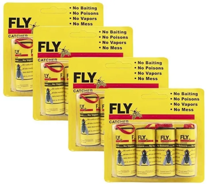 16Pcs%20Fly%20Sticky%20Paper%20Strip%20Strong%20Glue%20Double%20Sided%20Flies%20Paper%20Strips%20Flying%20Insect%20Bug%20Mosquitos%20Catcher%20Roll%20Tape%20-%20Image%207