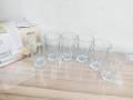 Crystal Clear 6 Pcs Water Drinking Glass Set Square Back Plain Design. Juice, Drinking Glass Set. OLiLA. Model:W013:R70.. 