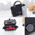 Crossbody Bags For Women 2021 PU Leather Handbag Round Lock Design Shoulder Messenger Bag Casual Tote Lady Hand bags Sac A Main.