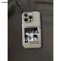 Smalshop Tian Xuning Phone Case for Apple 16 Huawei Pura 80 Tear-off Tab iPhone 15 Pro Max Xiaomi 14 Couple Eyes Vivo Xun Ni Yu Sheng OPPO Reverse Love 13 Peripheral X Shang Xiang Compatible. 