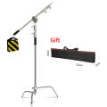 SH 106cm-249cm Stainless Steel Cross Arm Bar With Weight Bag Photo Studio Accessories Extension Rod Photo Studio Kit Light Stand. 