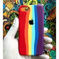 Rainbow Cover for iPhone 6/6s Matte Silicone Case: PhoneDurable and Very ReliablePhoneCamera - Made for style and Secure Usage.