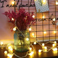 28 Pieces Warm White snow Ball Fairy Lights. 