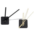 2Pcs Clock Mechanism Diy Kit Mechanism for Clock Parts Wall Clock Quartz Hour Minute Hand Quartz Clock Movement Home Decoration - Black & Black + Gold - Black & gold & black. 