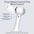 Small Handheld Fan Mini Portable Cooling Equipment Cooling Fan Mini USB Fan Lightweight Fan ABS Material for Summer.