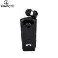 ROWEQPP F920 Wireless Sports Earphone Bluetooth-compatible Incoming Vibration Voice Report Number Clip-on Type Headset. 