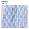 Cloud velvet shampoo shower cap coral velvet double layer hair dryer hat female wholesale thickened absorbent pullover bag headscarf dry hair towel. 
