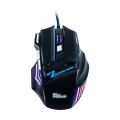 Pc Power PCM 101G RGB Wired Black Gaming Mouse. 