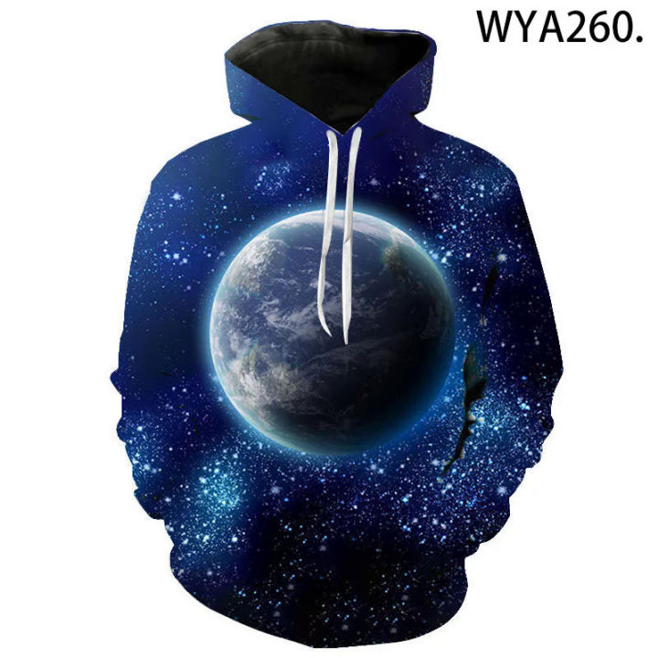 New Galaxy hoodies men women children universe space sweatshirts Cool Planet 3D print boy girl kids streetwear pullover hoodie