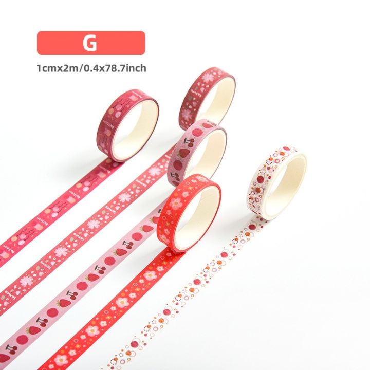 RHS%20Online%205%20Rolls/Set%20Basic%20Decoration%20Series%20Washi%20Tape%20Decorative%20Masking%20Tapes%20Sticky%20Paper%20Tape%20for%20Journals%20Diary%20DIY%20Crafts%20Gift%20-%20Image%202