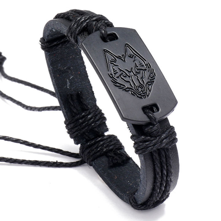 European%20and%20American%20punk%20style%20men's%20leather%20bracelet,%20black%20wolf%20scalp%20bracelet,%20multi-layer%20braided%20bracelet%20leather%20rope%20-%20Image%206