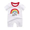 2021 Newborn Baby Onesie Summer Short Sleeve Infantil Bodysuits Baby Boys And Girls Clothes Cotton Cartoon Jumpsuit. 