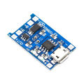5V 1A Micro USB 18650 Lithium Battery Charging Board Charger Module+ Protection Dual Functions TP4056. 