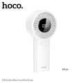 Hoco HX62 Handheld Fan 0 to 100 Level Cool Wind Speed Control with Digital Display Dual Air Outlet Easy to Carry Compact Size 6000mAh Large Battery Up to 17 hours Backup Removable Back Cover for Easy Cleaning Portable Fan.