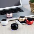 BM3 Round Shape Crystal Clear Sound Mini Bluetooth Speaker_Metal Body.