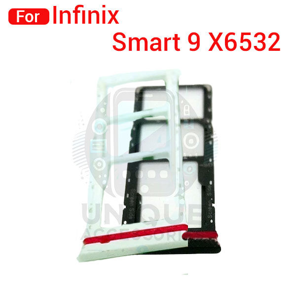 Infinix Smart 9 X6532 Sim Tray Micro SD Card Slot with Sim Ejector Pin Replacement Parts